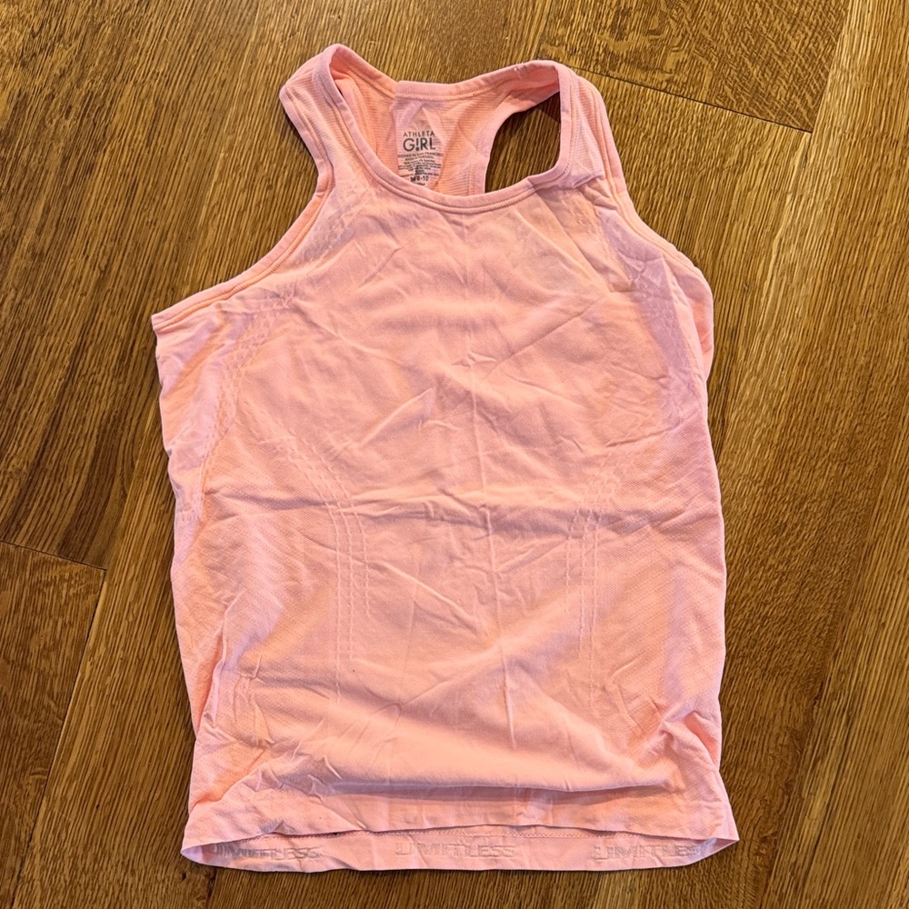 Athleta Light Orange Racerback Tank